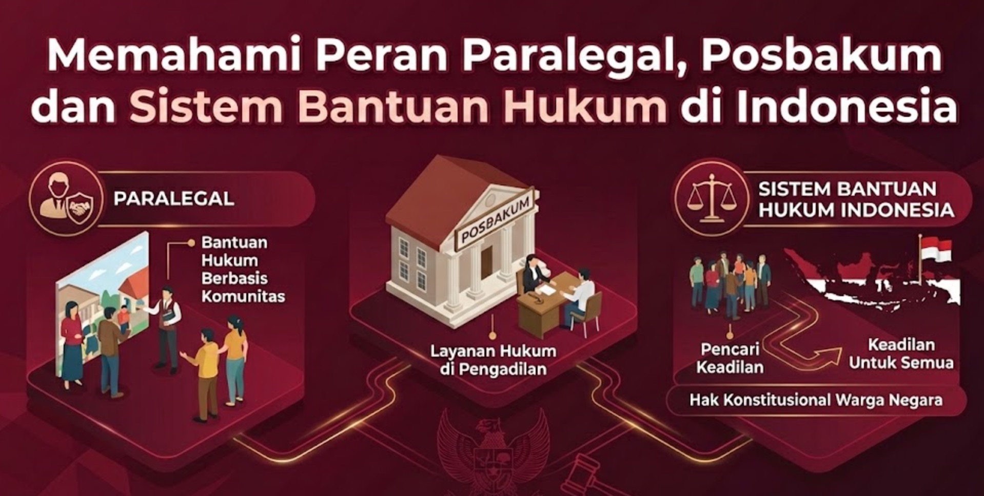 Memahami Peran Paralegal, Posbakum dan Sistem Bantuan Hukum di Indonesia