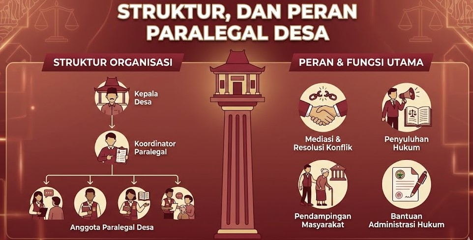 Struktur, dan Peran Paralegal Desa