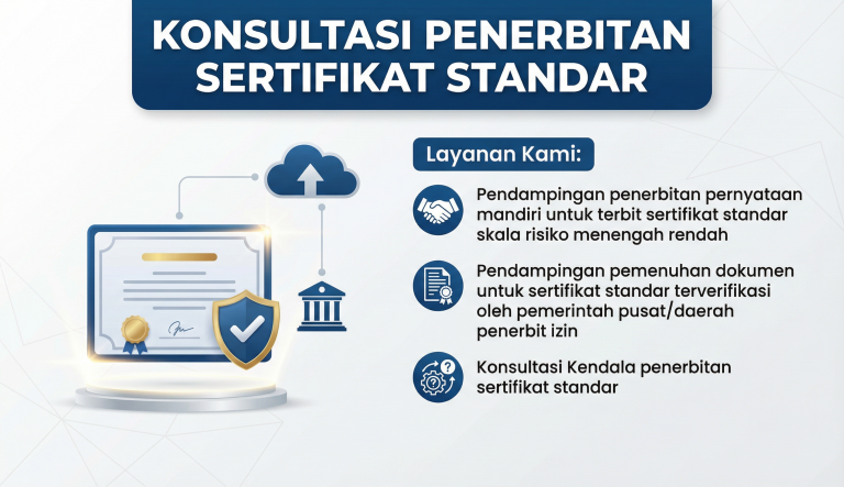 Konsultasi Penerbitan Sertifikat Standar