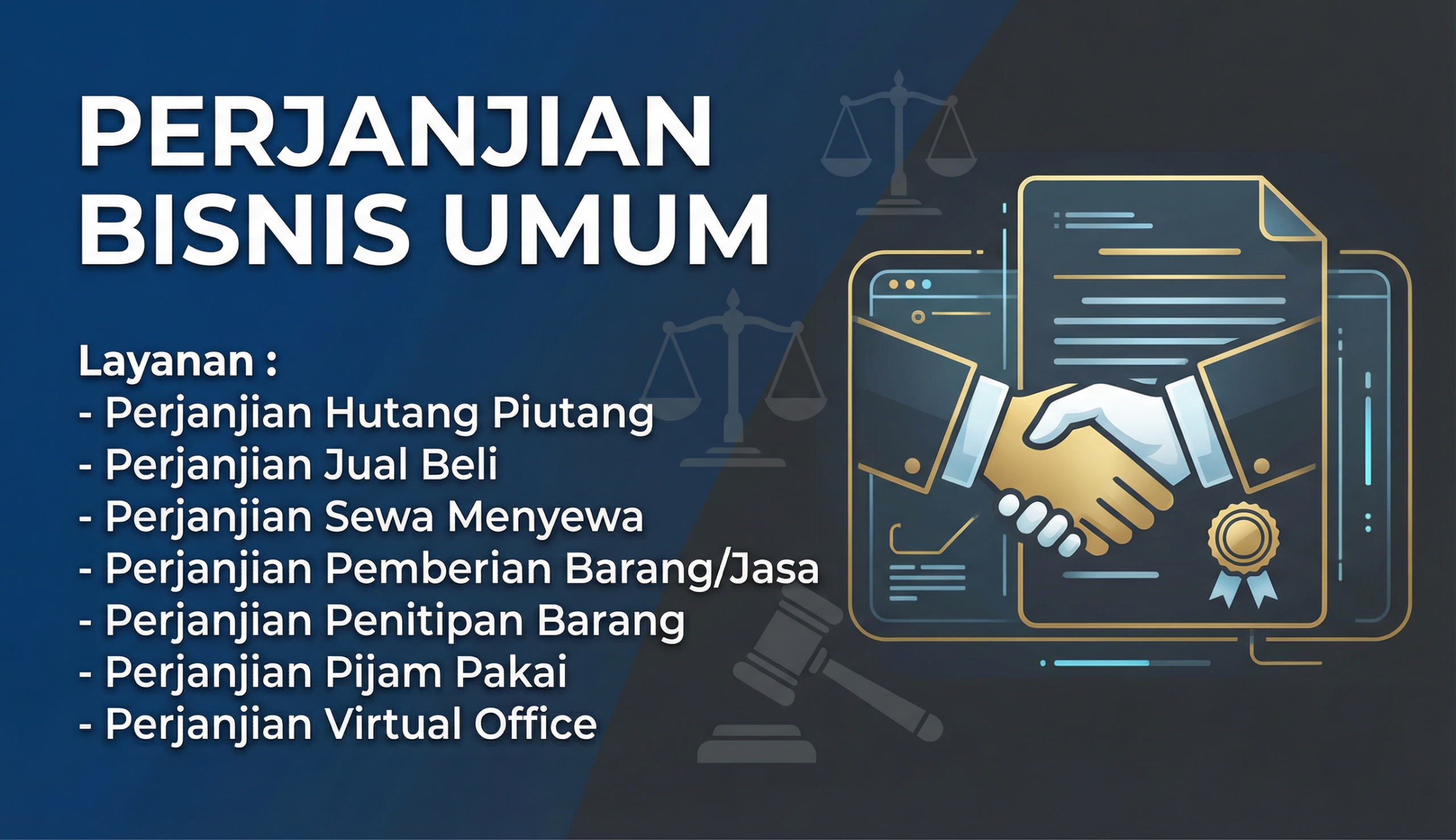Perjanjian Bisnis Umum