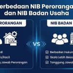 Perbedaan NIB Perorangan dan NIB Badan Usaha