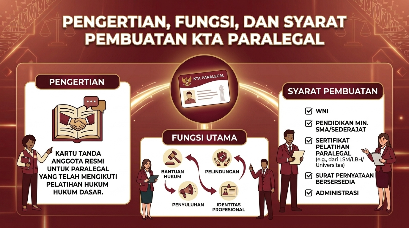 Mengenal KTA Paralegal: Pengertian, Fungsi, dan Syarat Pembuatan